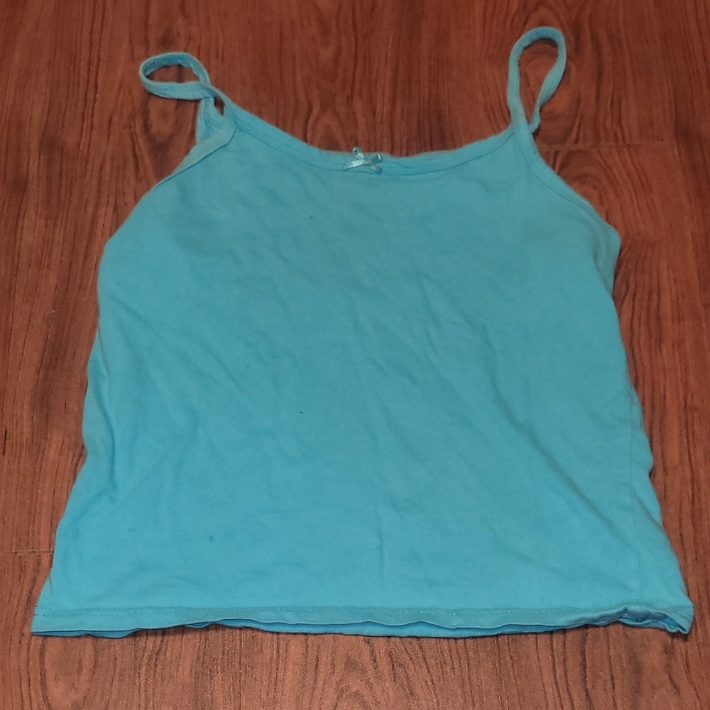 Baby blue kids tank top size: 14/16